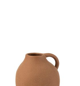 Vase Cruche Ceramique Marron M